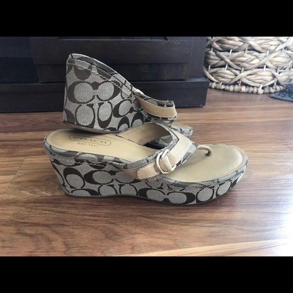 Coach Wedges - Picture 2 of 5